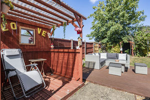 Rear garden- click for photo gallery